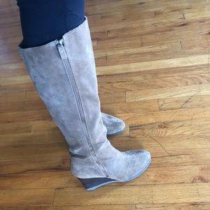 Franco Sarto Suede/Leather Boots